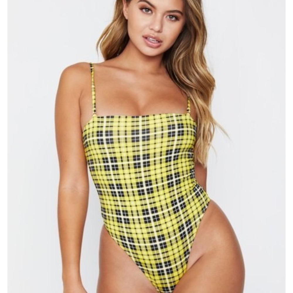 Frankie’s Bikinis Tarzana One Piece NWT